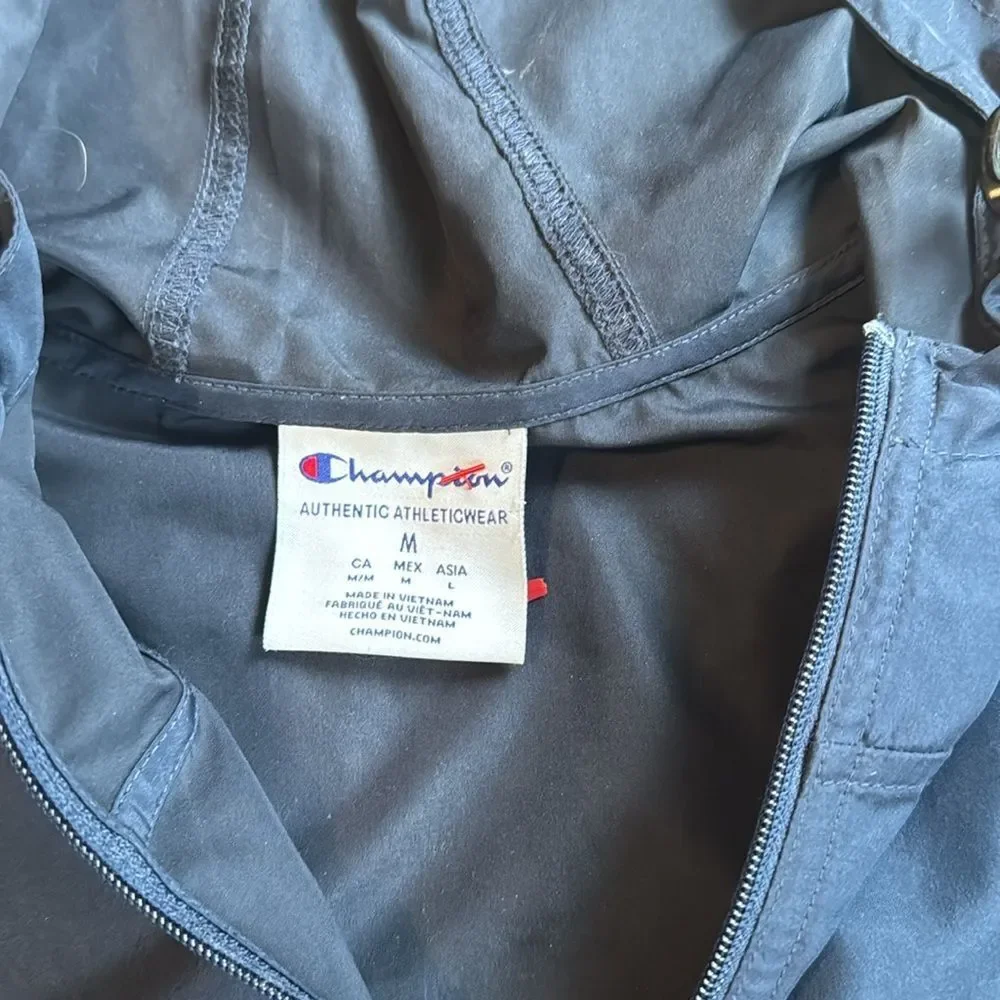 Men’s Champion Stadium Packable Jacket | Medium | Navy